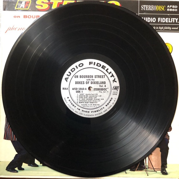 Dukes Of Dixieland On Bourbon Street Vinyl Lp - Picture 4 of 8
